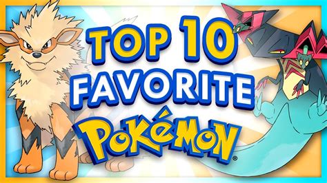 jubilee blias|JubileeBlaiss Top 10 Favorite Pokemon!